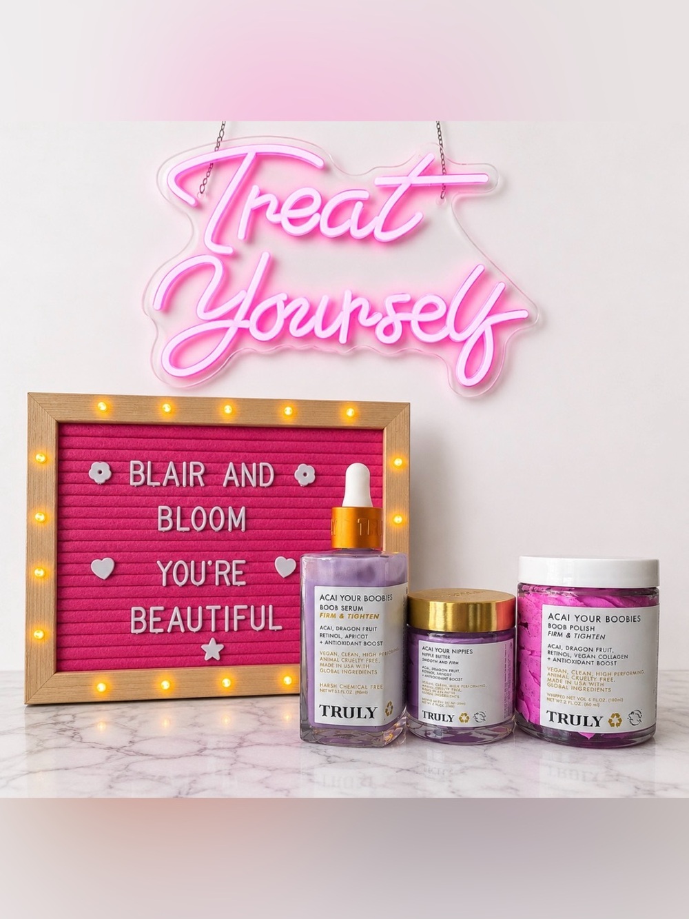 Truly Beauty Açaí Trio - Polish, Serum, and Butter!